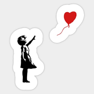 Banksy Tee Sticker